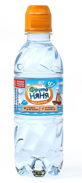 Изображение товара Фрутоняня вода питьевая от 0 мес 0,33л Фрутоняня вода питьевая от 0 мес 0,33л фотография