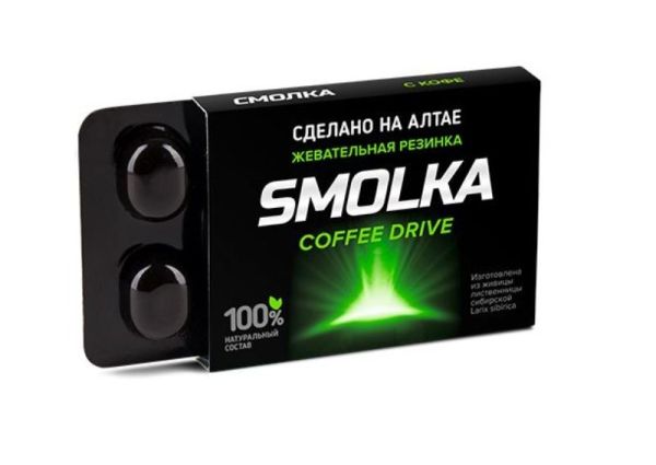 Изображение товара Смолка жевательная с кофе Алтайфлора №5 Смолка жевательная с кофе Алтайфлора №5 фотография
