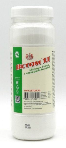 Изображение товара Ветом 1.1 порошок 500г Ветом 1.1 порошок 500г фотография