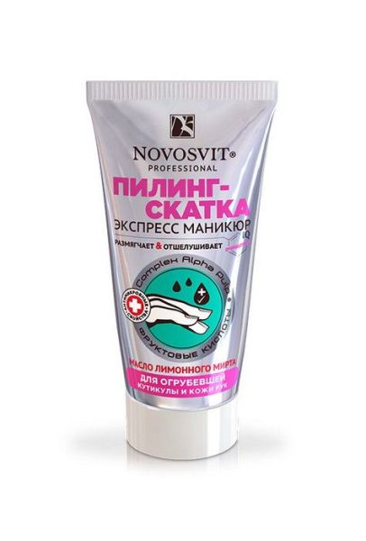 Изображение товара Novosvit Пилинг-скатка для огрубевшей кутикулы и кожи рук 50 мл Novosvit Пилинг-скатка для огрубевшей кутикулы и кожи рук 50 мл фотография