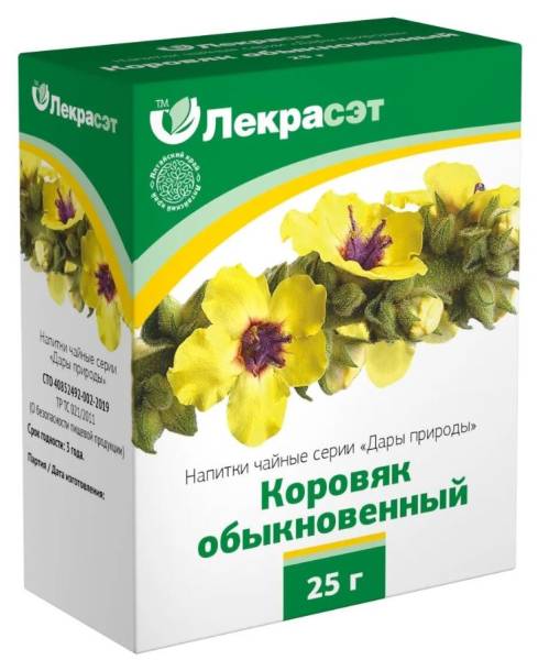 Коровяк, трава 25 г фотография