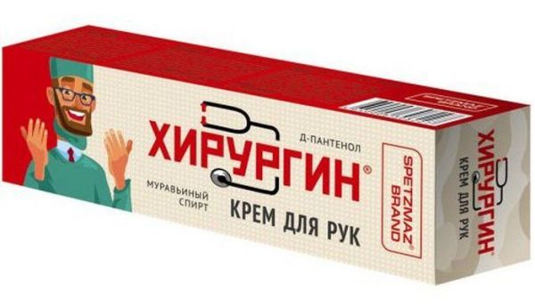 Изображение товара Спецмазь Хирургин крем для рук 70мл Спецмазь Хирургин крем для рук 70мл фотография