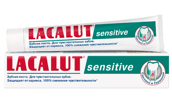 Изображение товара «Лакалют» зубная паста сенситив, 75 мл «Лакалют» зубная паста сенситив, 75 мл фотография