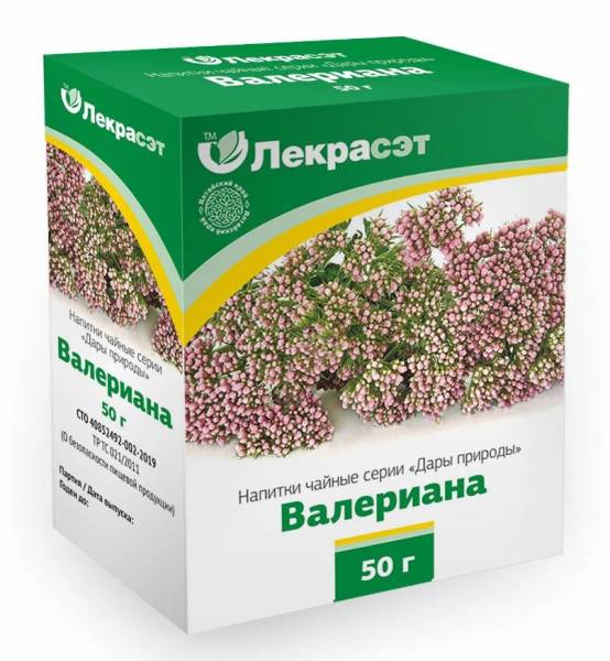 Валериана корень чайный напиток Лекра-сэт 50г фотография
